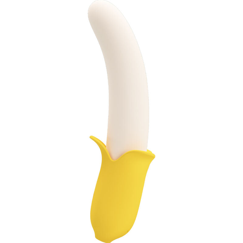 Vibromasseur Va-et-Vient Banana Geek 7 Vibrations 3 Modes Poussée Rechargeable - Pretty Love