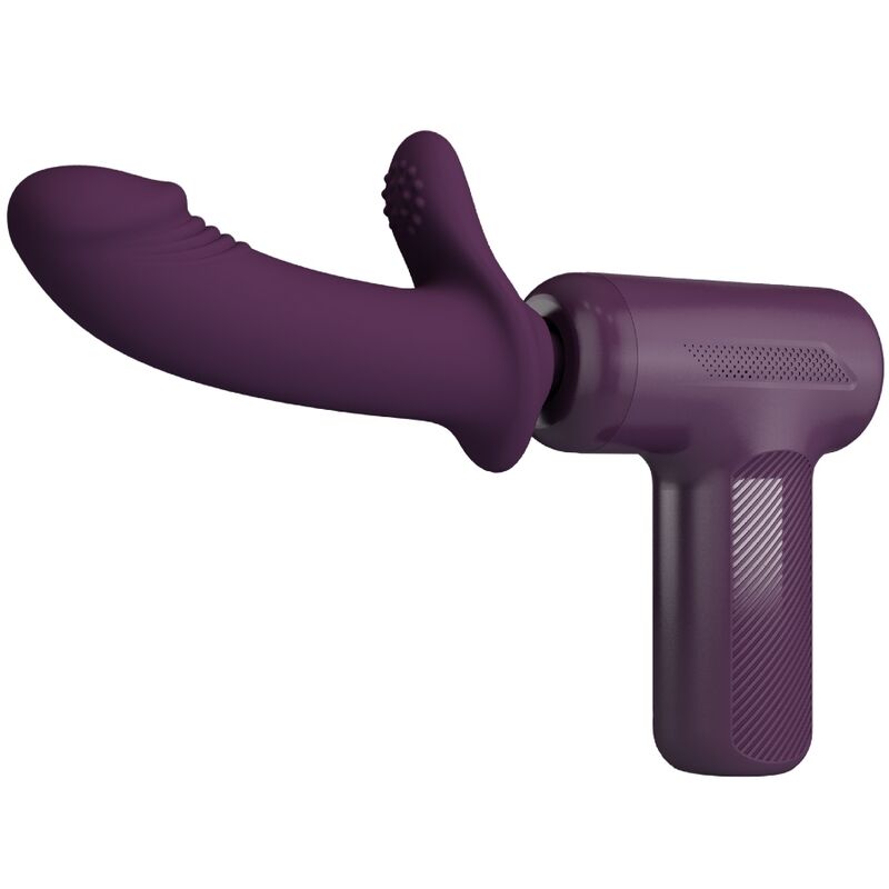 Vibromasseur Wand DJ Scholar 5 Réglages de Poussée Rechargeable - Pretty Love
