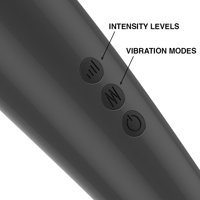 Vibromasseur Wand Puissant 8 Intensités 20 Modes Rechargeable - Naomi Wand