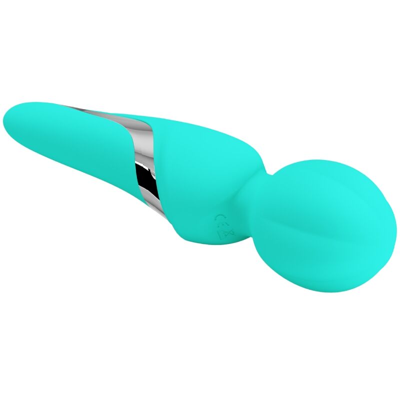 Vibromasseur Wand Walter Silicone 7 Fonctions Rechargeable - Pretty Love