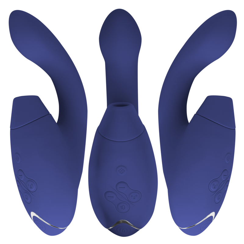 Womanizer Duo 2 Stimulateur Double - Pleasure Air et Point G - 14 Intensités