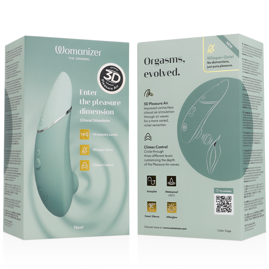 Womanizer Next 3D Pleasure Air - 14 Intensités Autopilot